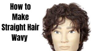 A method for molding Your Hair while It's Wavy
