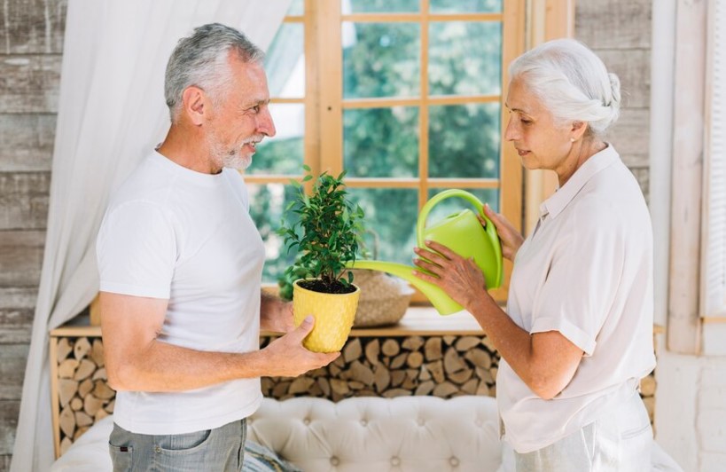 Supporting Seniors with Pet and Plant Care A Caregiver’s Guide to Nurturing Companionship and Greenery